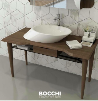 BOCCHI VESSEL SA RUPOM  LAVABO 72 CM  - SJAJNA BELA 1021-001-0126 