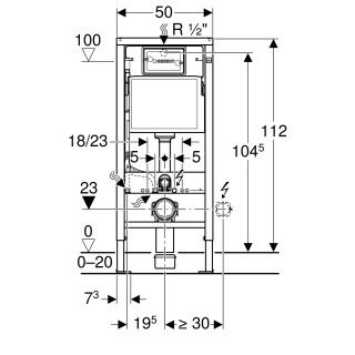 SET GEBERIT UG 458.112.46.1 VK MAT(08468),SOLJA BOCCHI(25697),DASKA(26410) 