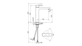 Rosan Baterija Za Lavabo L Jq30109B 