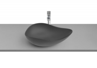 Roca Ruy Ohtake A327A13640 <br />
Nadgradni umivaonik 540x375 crni 