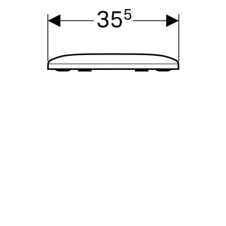 Geberit Smyle WC daska, soft close 500.236.01.1 
