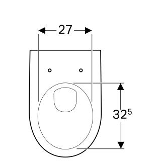 Geberit Selnova konzolna wc šolja  500.260.01.1 