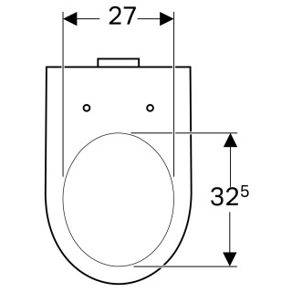 Geberit Selnova wc šolja,back to wall, horizontalni odvod 500.286.01.1 