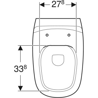 Geberit Citterio wc šolja podna,back to wall 500.512.01.1 