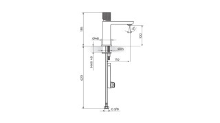 Rosan Baterija Za Lavabo Hladna Voda 254101Bg 