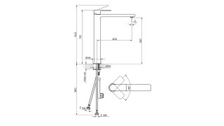 Stolz Baterija za lavabo  XL     230501G 