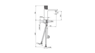 Stolz Baterija za lavabo 230101BG 