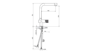 Stolz Baterija za sudoperu 238301B 