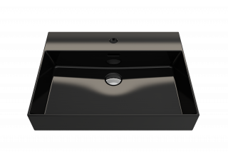 BOCCHI MILANO 60 CM SA RUPOM LAVABO SJAJNA CRNA 1376-005-0126 