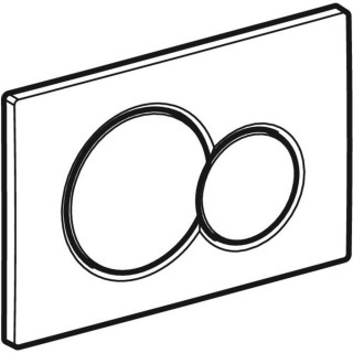 Geberit Tipka Sigma01 115.770.Dt.5 Za Dvokolicinsko Ispiranje: Nerdjajuci Mesing 