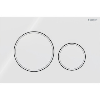 Geberit Tipka Sigma20 115.882.11.1 Bela/ Mat 