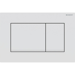 Geberit Tipka Sigma30 115.883.01.1 Bela/Mat/Lakirani 