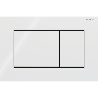 Geberit Tipka Sigma30 115.883.Kl.1 Bela/Sjaj Mat/Hrom 