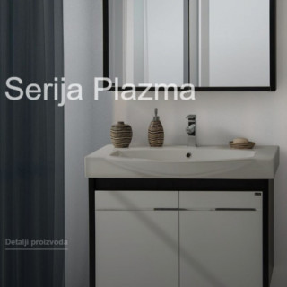 PINO ART PLAZMA 65 WHITE ORMARIC SA UMIVAONIKOM 265 