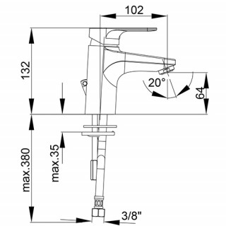 Herz Infinity Baterija Za Umivaonik I10 00004 