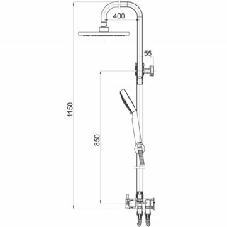 Herz Usponski Tus Pure Waterfall A11 12551 