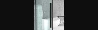 DIP TUS KABINA CRNA BR6631CA-90 90x90cm visina 1950mm ,providno staklo 6mm 