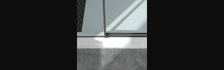 DIP TUS KABINA CRNA BR6631CA-90 90x90cm visina 1950mm ,providno staklo 6mm 