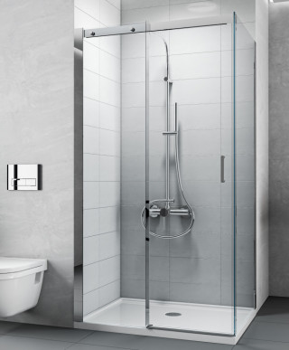 Concept tus kabina titan 100x70x195cm 8mm providnos taklo sa ogledalom C-02-5100M/5070 