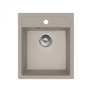 Milo Granitna sudopera MILO ALPHA 43,5x51,5 Pure sand sa sifonom ALP.P.1KBO 