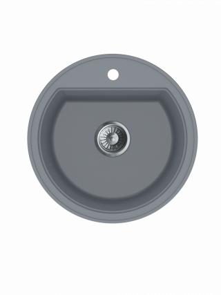 Milo Granitna sudopera MILO ESSENCE Ø51 Diamond grey sa sifonom ESS.D.1KBO 