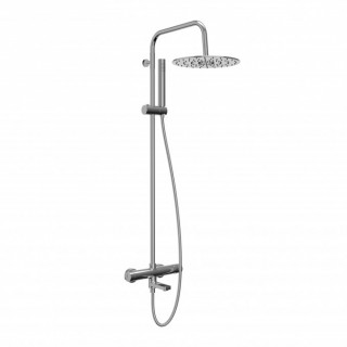 Cop Baterija i usponski tus sa izlivom COPEN NOOK hrom okrugli set C-01-110CR 