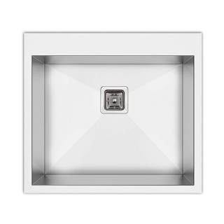 Lav sudopera AS 251 – HAND MADE 550x495x230 mm Debljina lima: 1.2 mm sa sifonom 