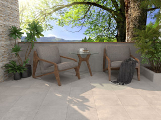 KAI UBK REVOQUE GREY 45x45 R9 3579 I  1.215m2 