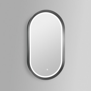 COPEN Ogledalo 500x900 sa alu ramom 56,5mm LED ganmetal C-06-102GM 
