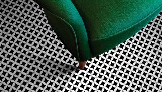 Bal DISTRICT CIRCLES BLACK 20x20 1m2 