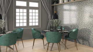 Bal DAKHLA AQUA CIRCLE 30.9X30.9 ,0.86m2 