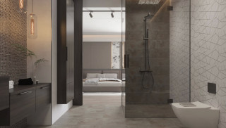 Bal DECOR MAGMA SILVER 25x80 1.2m2 