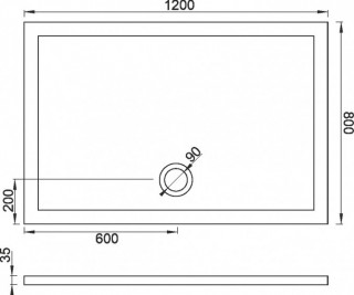 Copen tus kada 1200x800 sa oplatom I nogicama solilux 