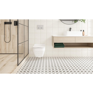 K PATCHWORK CLOVER BLACK PATTERN  29,8x29,8  1.33m2 