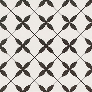 K PATCHWORK CLOVER BLACK PATTERN  29,8x29,8  1.33m2 