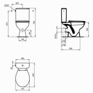 VIDIMA MONOBLOK ULYSEE BALTIK W835101 