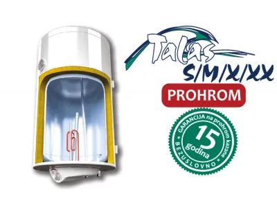 ELIT BOJLER TALAS X 100L - PROHROM (1050x450mm/2000W) 