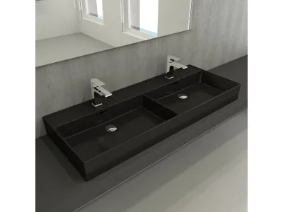 BOCCHI MILANO LAVABO 120CM - CRNI MAT 1393-004-0126 