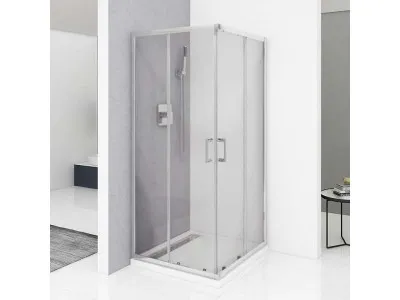 DIP TUS KABINA BR6692CG-80x100cm 80x100 visina 1900mm ,sivo staklo 5mm 