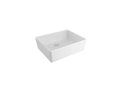 BOCCHI MILANO 50 CM BEZ RUPE LAVABO SJAJNA BELA 1215-001-0125 