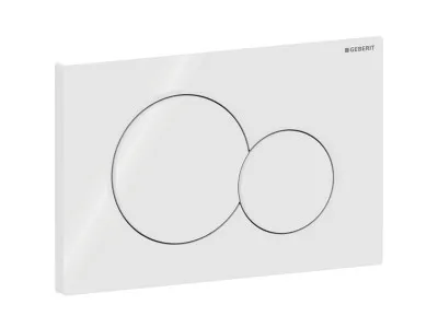 Geberit Tipka Sigma01 115.770.Dw.5 Za Dvokolicinsko Ispiranje: Crna Ral 9005 