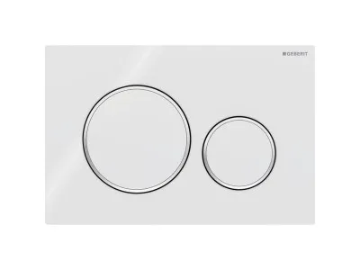 Geberit Tipka Sigma20 115.882.01.1 Beli/ Mat/ Lakirani 