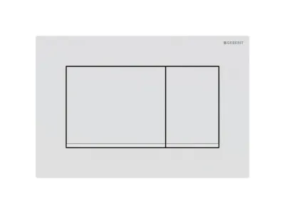 Geberit Tipka Sigma30 115.883.01.1 Bela/Mat/Lakirani 