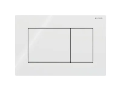 Geberit Tipka Sigma30 115.883.Kl.1 Bela/Sjaj Mat/Hrom 