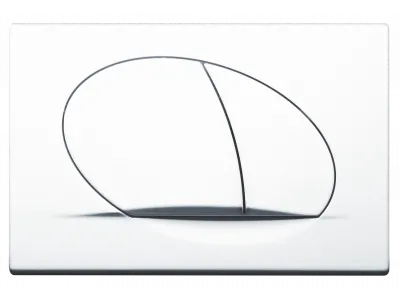 FLUENTA TIPKA PLAY BELA 40006357 