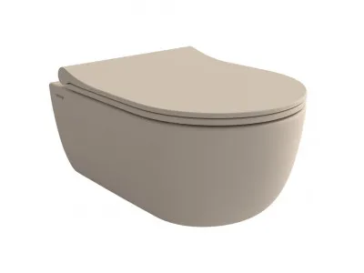 BOCCHI V-TONDO RIMLESS KONZOLNA SOLJA SA DASKOM MAT JASMIN 1417-007-0129 