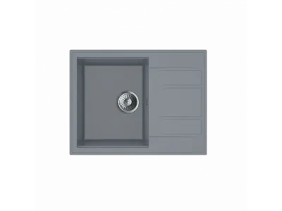 Milo Granitna sudopera MILO RETTO 65x50 Diamond grey sa sifonom RET.D.1KKO 