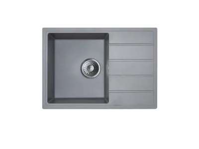 Milo Granitna sudopera MILO METRO 62x44 Diamond grey sa sifonom MET.D.1KKO 