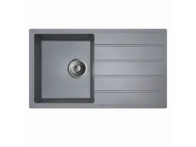 Milo Granitna sudopera MILO METRO 76x44 Diamond grey sa sifonom MET.D.1KDO 