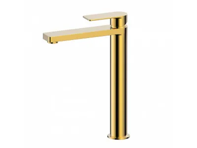 Cop Baterija za lavabo visoka COPEN NOOK bruseno zlato C-01-101BTG 